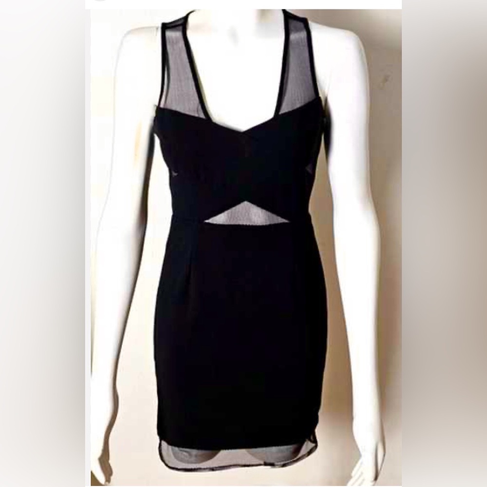 INA little black dress 4 S Mesh special cocktail Spring party  Women’s Small